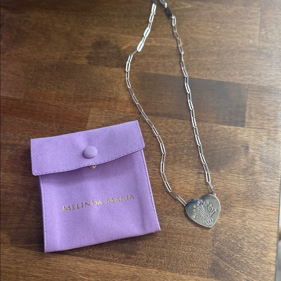 Melinda Maria Jewelry - Melinda Maria Silver Heart Necklace